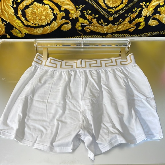 VERSACE UNDERWEAR BOXER STRETCH COTTON MEN’S SIZE LARGE ITALY 5 NEW WITH TAGS. - Picture 11 of 14